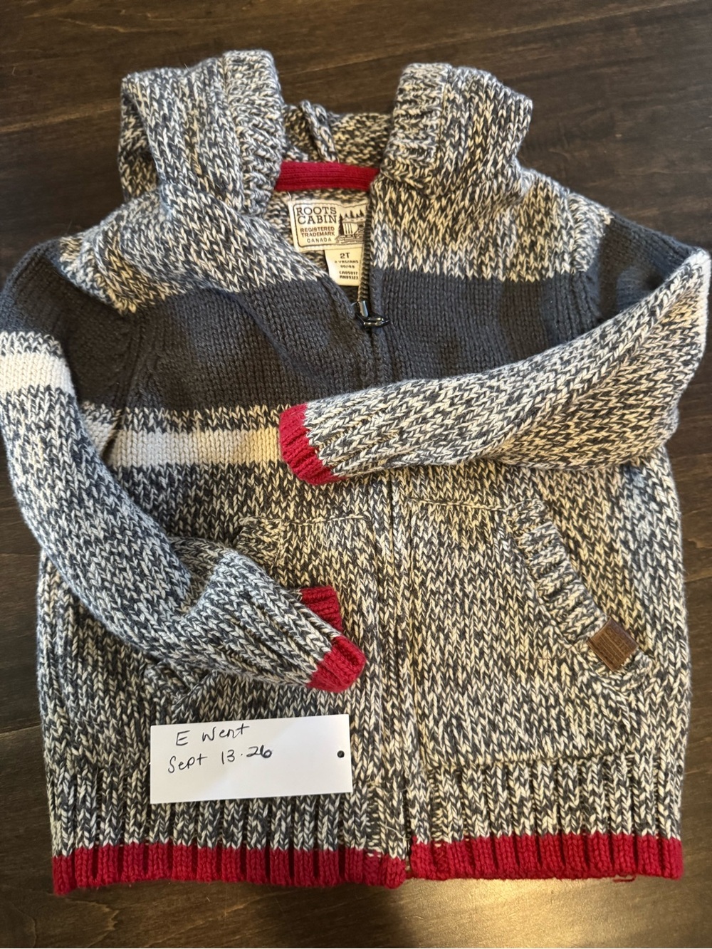 Roots sweater